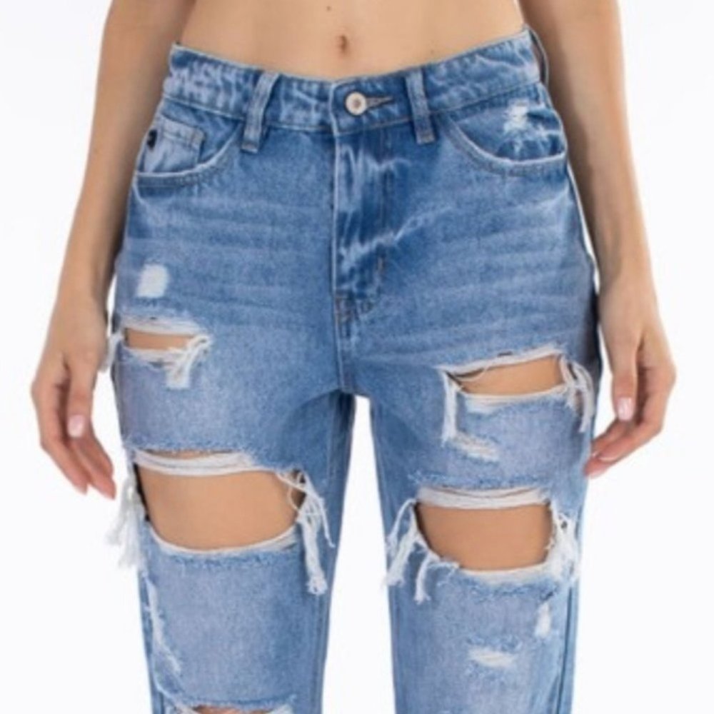 ALLY Ripped Jeans - Picture 4 of 5